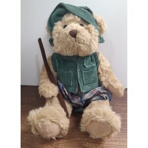 RUSS Collectible Bear MONTANA Fisherman Bear No Fish S9